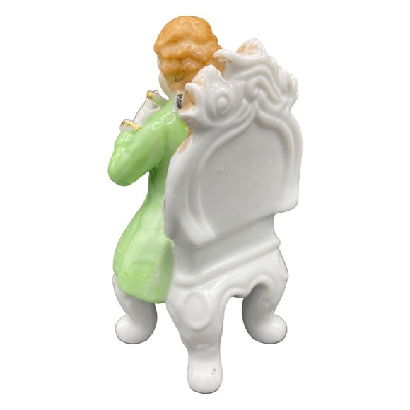 Vintage Hand Painted Andrea Victorian Figurine Q75A, Q75B - Picture 10 of 16